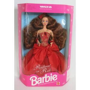 VINTAGE 1992 Radiant in Red BARBIE #1276 New In Box Mattel Caucasian Toys R Us